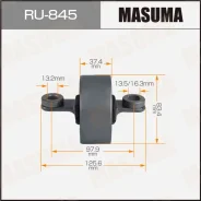 ����������� Masuma KIA Sportage III 10-14 rear LH RU845 ����