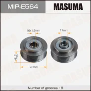���� ���������� Masuma, Volvo / D5244T2, B5244T4, B5254T2, B5244T3, D5252T, D5252T MIPE564 ����