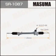 ����� ������� Masuma, Lexus RX350 / GGL15W RHD (������ ����) SR1087 ����