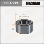 ��������� ��������� Masuma, Hyundai Creta 16-21 rear, ������ BR1036 ����