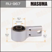 ����������� Masuma FORD Fusion 01-08 front RU967 ����