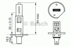 ����� H1 Xenon BLUE ������������� 1987302015 ����