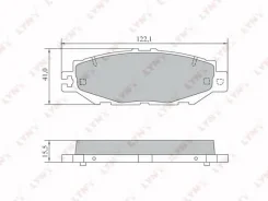 ������� ��������� �������� | ��� | Lexus LS400 89-97 BD7570 ����