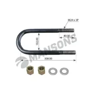 ��������� ������� � ������� � ������� M24x3x80 102/308-U BPW Mansons 300109 300109 ����