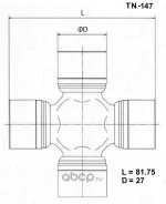 ���������� ������ 27,00/81,75 TOYO TN147 TN147 ����