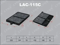 ������ ������ �������� (2��) �������� Avensis T22# (09.97-04.03), Carina E T19# (08.92-09.98) carbon LAC115C ����