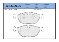 ������� ��������� �������� ����� Mercedes-BENZ E-ClassW211 02-08, VW Passat 96-00 Jeenice WS339600 WS339600 ����