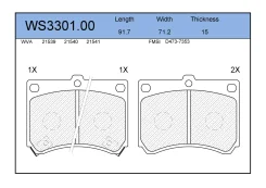 ������� ��������� �������� ����� Mazda 323 F IV BG 1.6 09.1989 - 06.1991 Mazda 323 F IV BG 1.8 16V 08.1989 - 07.1994 Jeenice WS330100 WS330100 ����