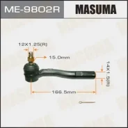 ���������� ���� ������� R Toyota Liteace 1.8-2.2D 96-07 Masuma ME9802R ME9802R ����