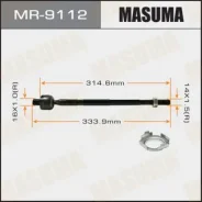 ���� ������� Honda CR-Z 11 Masuma MR9112 MR9112 ����