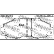 ������� ��������� Honda Integra 4D DB9 �����. Febest 0301RD9F Febest 0301RD9F 0301RD9F ����