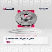 ���� ��������� Mercedes W204 07-/W212 09- Sport �������� D 322��. Marshall M2000798 Marshall M2000798 M2000798 ����