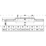���� ��������� Blitz, ������, ���. BS0508 BS0508 ����