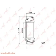 ��������� ������� ������ �-� 2��. ����� Lynxauto WB1089 WB1089 ����