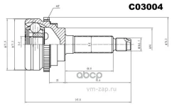 ���� ������� �������� Sangsin brake ���. C03004 C03004 ����