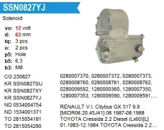 ����������� ���� �������� Krauf SSN0827YJ SSN0827YJ ����