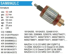 ����� �������� Krauf SAM8962LC SAM8962LC ����
