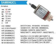 ����� �������� Krauf SAM8962CL SAM8962CL ����