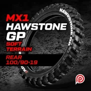 �������� ������ PLEWS 100/90-19 Soft MX1 HAWKSTONE GP ����