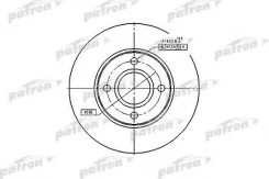 ���� ��������� �������� ������������� FORD Fiesta (1995-2000)/ Focus I (1998-2004) [178Patronpbd4036] PBD4036 ����