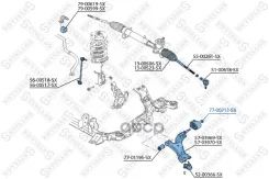 ����������� ��������� ������ ������ Chevrolet Captiva (2006)/ OPEL Antara (2007) � ����������� [178Stellox7700713SX] 7700713SX ����
