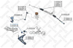 ����������� ��������� ������ ��������! BMW E46 1.6i-3.0D 98 [178Stellox7131373SX] 7131373SX ����