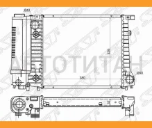 �������� BMW 3-Series E30 1.6/1.8 82-90 SAT BW0009 BW0009 ����