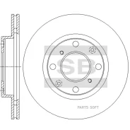 ���� ��������� (�������) Honda Fit 01-13 / Jazz 02-15 Sangsin Brake SD4131, �������� SD4131 ����
