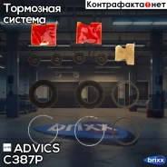 ����������� �������� Advics (�-� �� 2 ��������) Advics ���. C387P C387P ����