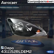 ���� R FORD Focus 98-04 Depo ���. 431-1152R-LDEM2 4311152RLDEM2 ����
