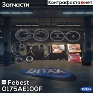 ����������� ���������� �������� 0175-AE100F Febest ���. 0175-AE100F 0175AE100F ����