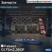 ����������� ���������� �������� 0175-HZJ80F Febest ���. 0175-HZJ80F 0175HZJ80F ����