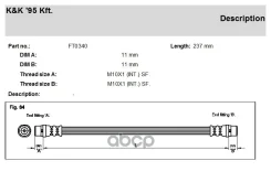 ����� ��������� Volkswagen LT-28-46 II. box body (2Dxoae) 2.8 TDI 06.97-. KK ���. ft0340 FT0340 ����