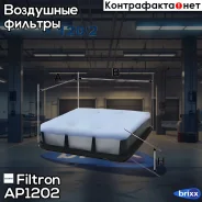 ������ ��������� Mitsubishi L 200 2,5 DI-D 11/05- Filtron ���. AP1202 AP1202 ����