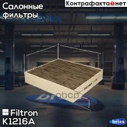 ������ ������ �������� Filtron ���. K1216A K1216A ����