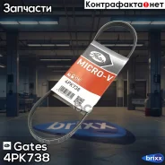 ������ ������������ Gates ���. 4PK738 XF48344 4PK738 ����