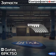 ������ ������������ Gates Gates ���. 6PK750 6PK750 ����