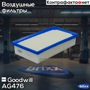 ������ ��������� Hyundai Solaris II, Kia Rio IV Goodwill ���. AG476 AG476 ����