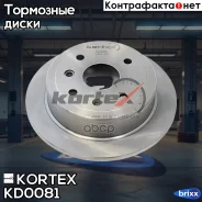 ���� ����. ����. [258x10] 4 ���. Chevrolet Lacetti 05-/ Daewoo Nubira 03- Kortex ���. KD0081 KD0081 ����