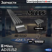 ������ �� 4PK648 ������ ������������ (�������� EPDM) 4PK648 AD15152 Miles ���. AD15152 AD15152 ����