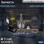 ���� �������� ��� ����������� Renault Duster (10-) 2.0i AT 2WD | ����� | Trialli ���. GO0971 GO0971 ����