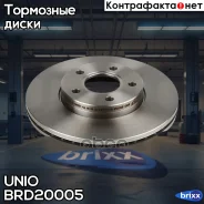 ���� ��������� �������� Ford Focus II 04-, C-Max 07-, Volvo S40 II 04- UNIO ���. BRD-20005 BRD20005 ����