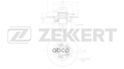 ���� ����. ����. Nissan Primastar (X83) 02- Renault Trafic III 01- Opel Vivaro A 01- (� ���������� Zekkert ���. bs-6656 BS6656 ����