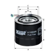 ������ ��������� Hengst Filter H168WK H168WK ����