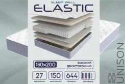 Sleepwell Elastic-������ �������������� 180�200�27c� � �������� ������. � ������������ ���������, (�) 180���, (�) 200���, (�) 27��� ����