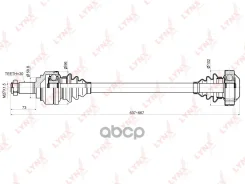 ������ � ����� | ��� ����/��� | BMW X5 (E53) 3.0-4.4 00-06 LYNXauto ���. CD1417 CD1417 ����