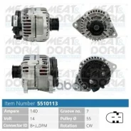 ��������� 14V 140A Fiat Ducato (244), Iveco Daily III/IV/V MEAT Doria ���. 5510113 5510113 ����