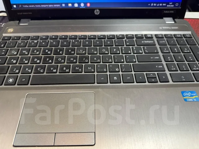 HP ProBook. 15.6", 2����, ��� 6 ��, ���� 750���, WiFi: 1, Bluetooth: 1 ����