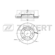 ���� ����. �����. Ssangyong Rexton 04- Zekkert BS-5720 BS5720 ����