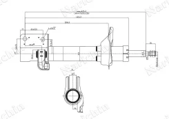 ������ ������������ ������ ����� SU Forester SF 97-02 Narichin NAS1112L NAS1112L ����